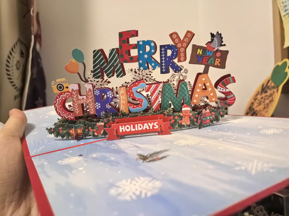 Christmas Greeting Cards 3D