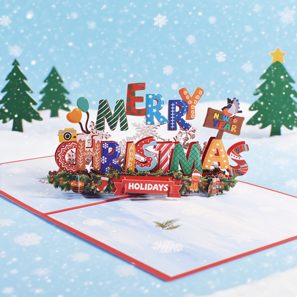 Christmas Greeting Cards 3D