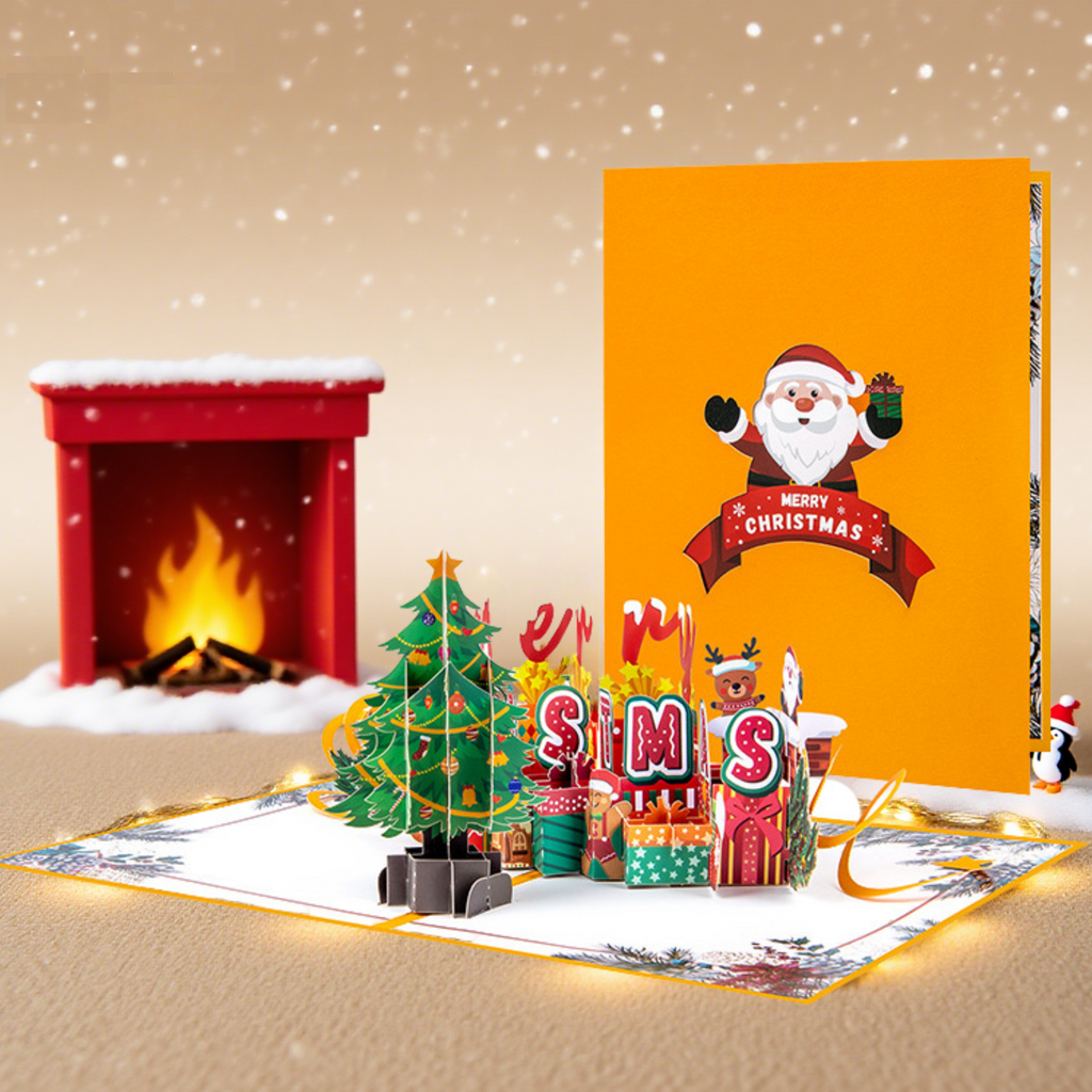 Christmas Greeting Cards 3D