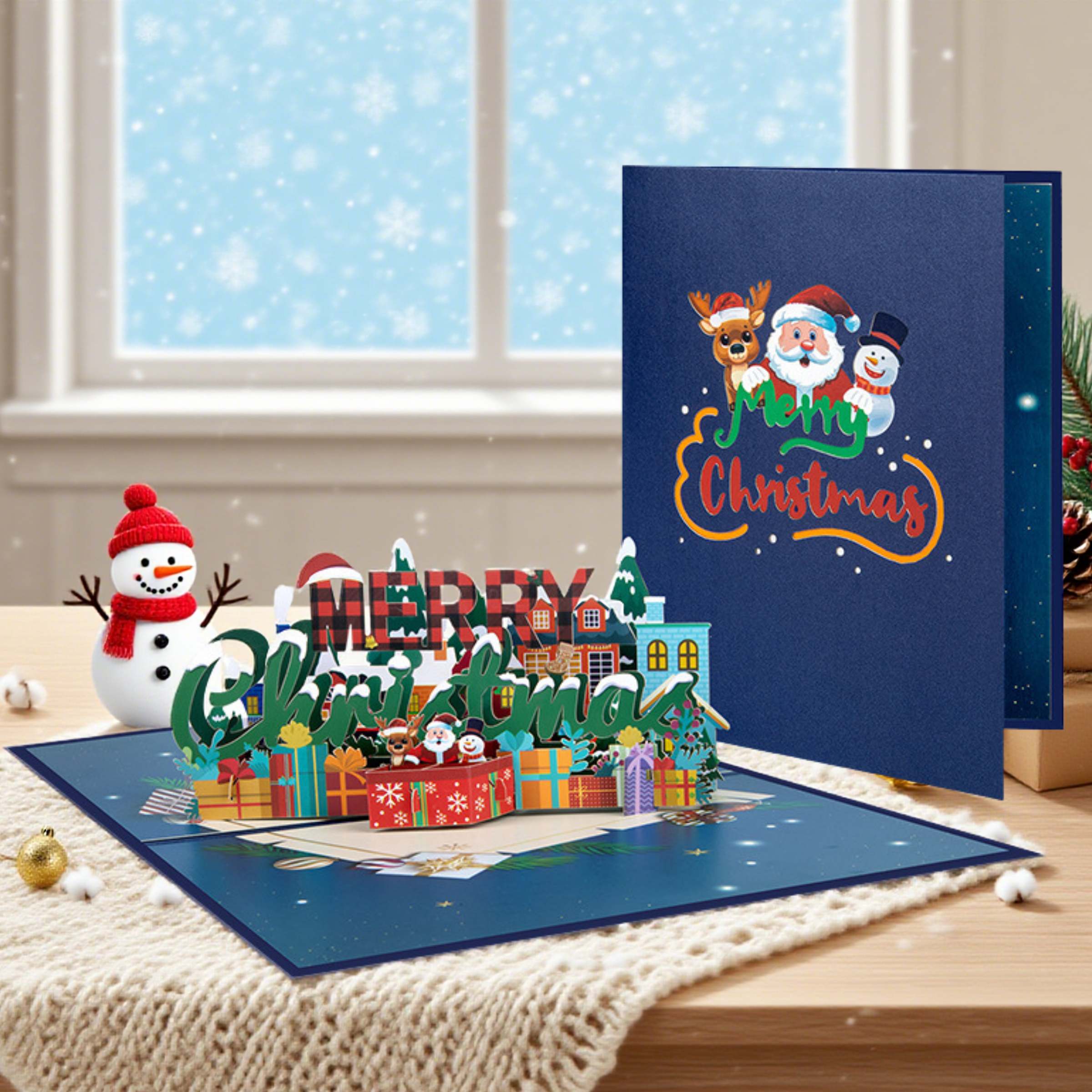 Christmas Greeting Cards 3D