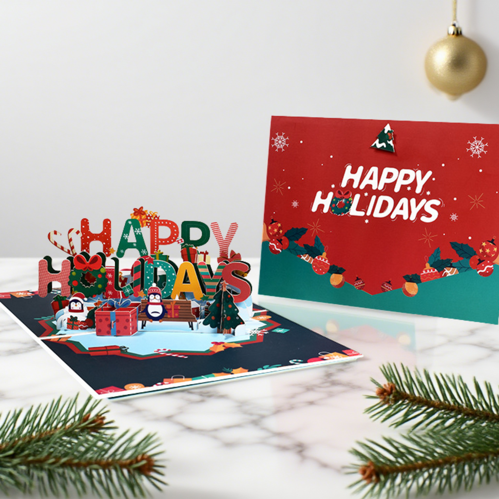 Christmas Greeting Cards 3D
