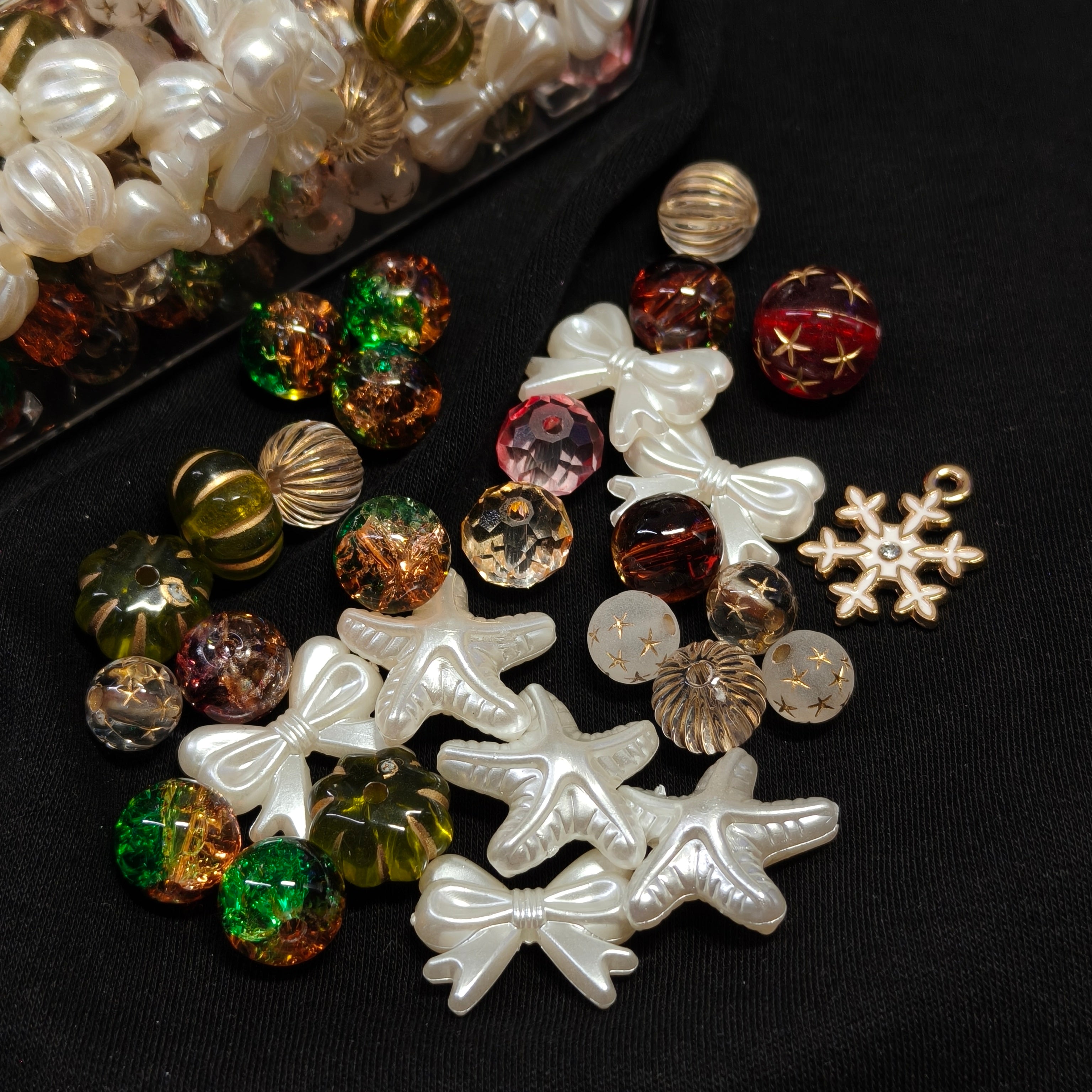[MIX BEADS] Christmas beads mix